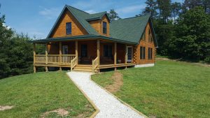 Modular Log Home