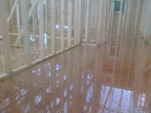 traditional built homes with rain